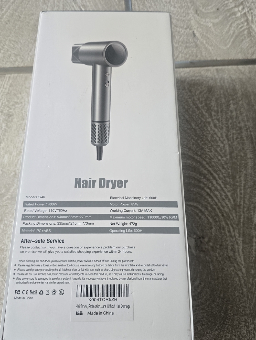 Professional Ionic Hair Dryer - Picture 7 of 15